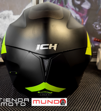 CASCO ABATIBLE ICH 3110 ZURIAL NEGRO AMARILLO NEON RD