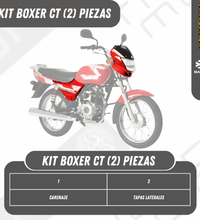 KIT BOXER CT 100 DOS PIEZAS PLÁSTICAS