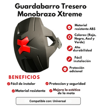 GUARDABARRO TRASERO MONOBRAZO XTREME ACCESORIO EN ALUMINIO