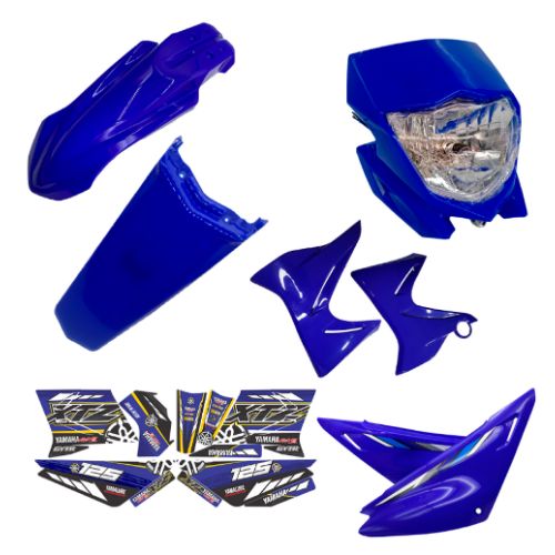 Kit Completo de Plásticos para Yamaha 125 XTZ con Faro