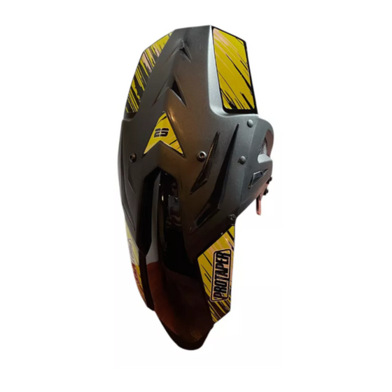 GUARDABARRO TRASERO MONOBRAZO ADVENTURE UNIVERSAL CON CALCA REFLECTIVA