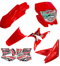 Kit Completo de Plásticos para Yamaha 125 XTZ con Faro