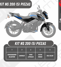 KIT VESTIDO PULSAR NS 200 Calidad Premium