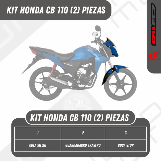 KIT HOND CB110 DOS PRODUCTOS CALIDAD PREMIUM