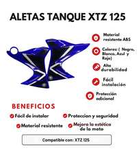 TAPAS ALETAS YAMAHA XTZ 125