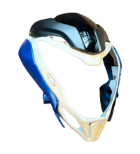 Antifaz Carenaje NS  Pulsar con visor y Cacheteros Pintados