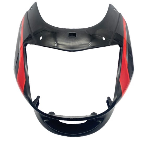 CARENAJE BOXER NEGRO SIN VISOR CON CALCOMANIAS