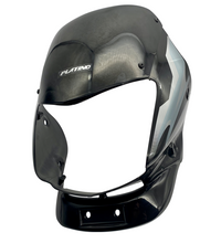 CARENAJE PLATINO 100 125 CON VISOR Y CALCOMANIAS