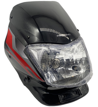 CARENAJE PLATINO 100 125 CON FAROLA VISOR Y CALCOMANIAS