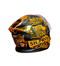 CASCO ABATIBLE SHAFT PRO240DV RET RETRUM NEG DORADO M