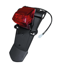 GUARDABARRO TRASERO PORTAPLACA XTZ 125/250 CON TRAGALUZ Y COCA STOP
