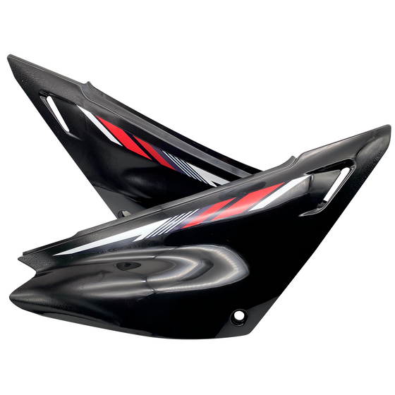 JUEGO TAPA LATERAL XTZ 125 CON CALCOMANIA