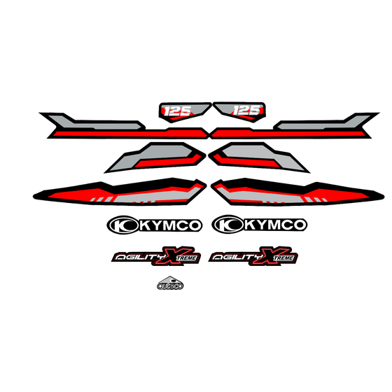 CALCOMANIA KIT AGILITY XTREME