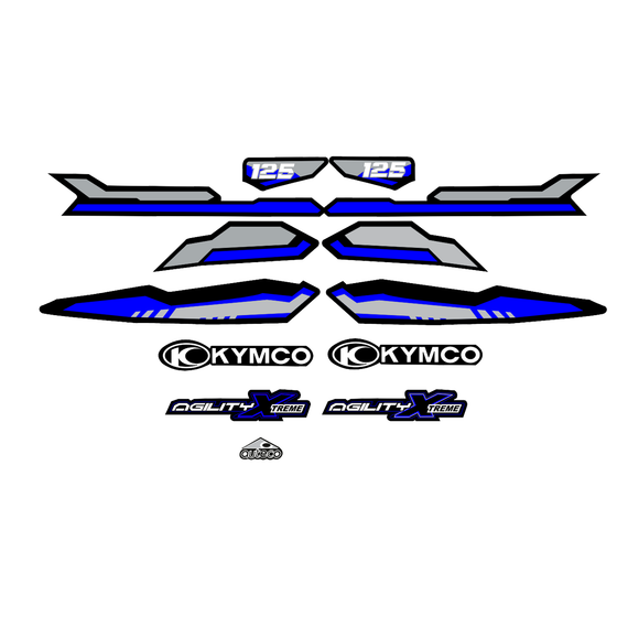 CALCOMANIA KIT AGILITY XTREME