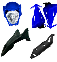 KIT COMPLETO AKT TTR CON FAROLA DIFERENTES COLORES