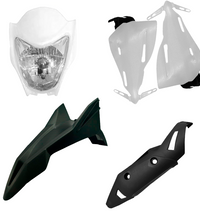 KIT COMPLETO AKT TTR CON FAROLA DIFERENTES COLORES