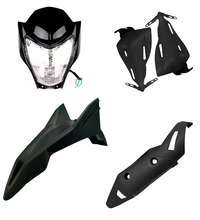 KIT COMPLETO AKT TTR CON FAROLA DIFERENTES COLORES