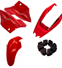KIT Pulsar UG 180 COLA SILLIN - TAPA LATERAL -GBA + GRATIS CAUCHO